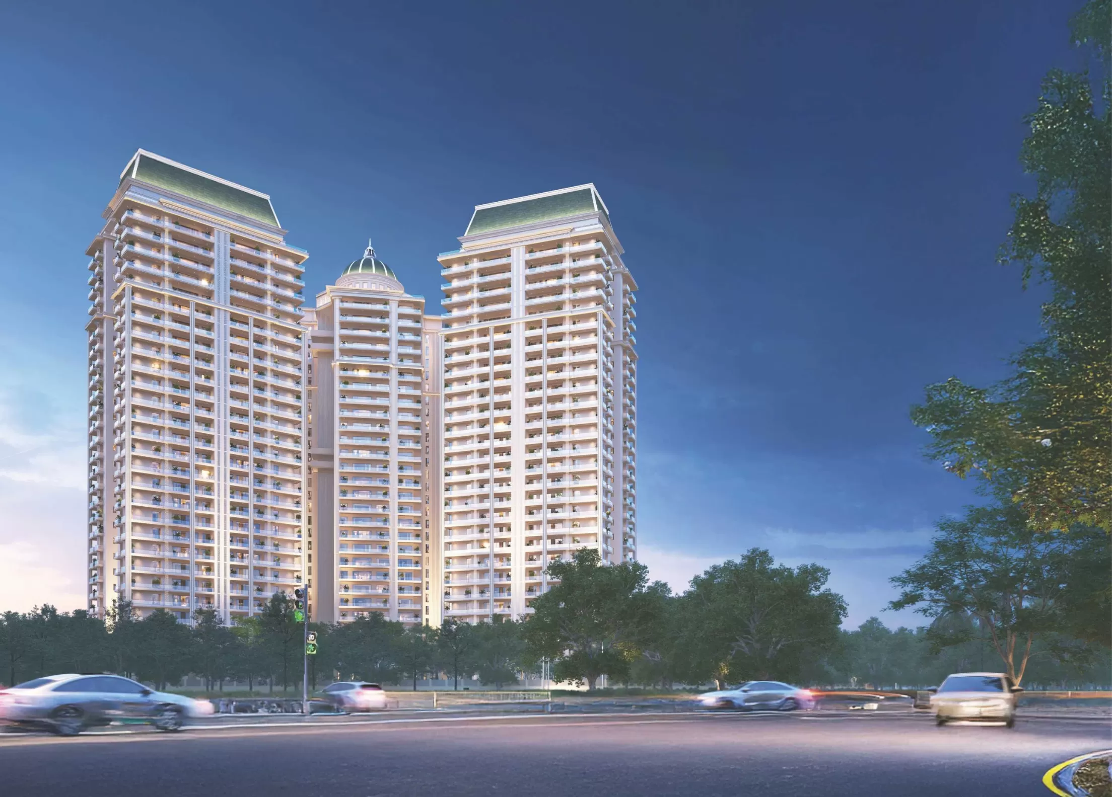 Greenbay The Monarque 4 BHK apartment in Sector 22D Yamuna Expressway Greater Noida